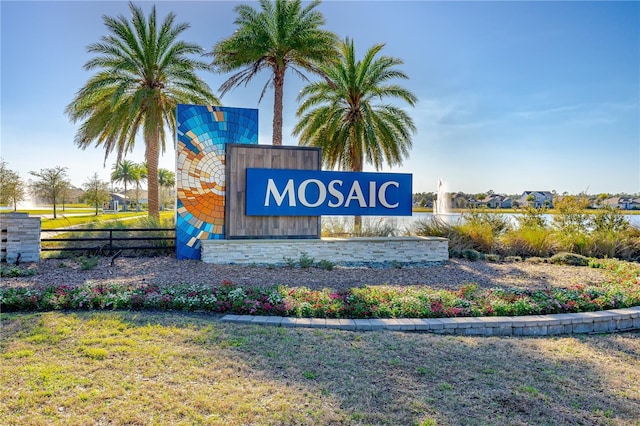 597 Mosaic Blvd, Daytona Beach, FL 32124 - view of community / neighborhood sign