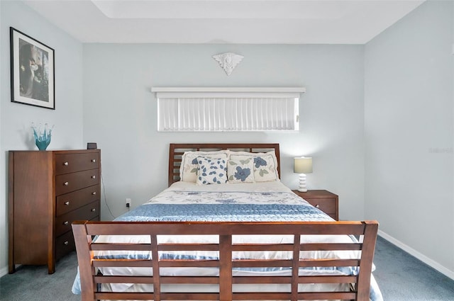 bedroom featuring carpet flooring