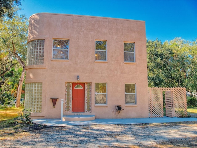 view of southwest-style home