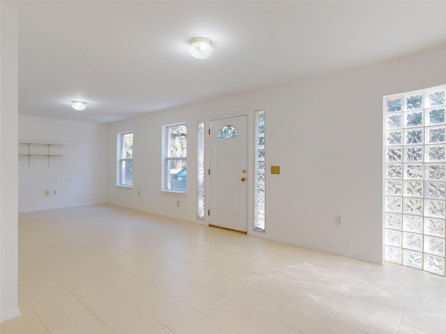 view of tiled entryway