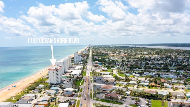 1183 Ocean Shore Blvd Unit 6040, Ormond Beach, FL 32176 - view of urban area featuring expansive beach