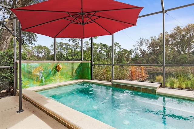 view of swimming pool