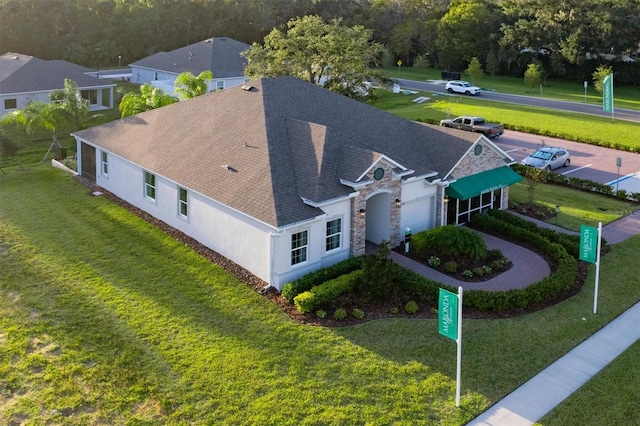 2214 Elegant Manor Cir, Edgewater, FL 32141 - view from above of property