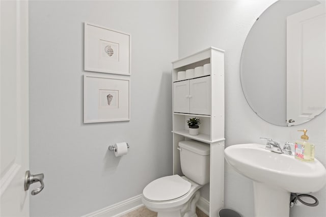 bathroom with toilet