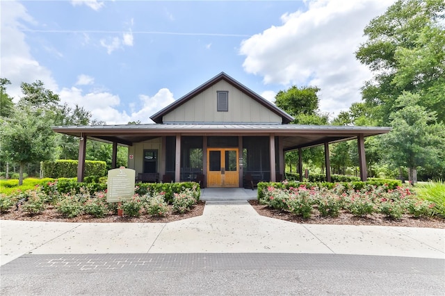 view of country-style home