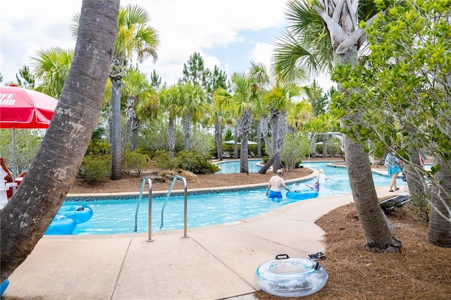 view of swimming pool