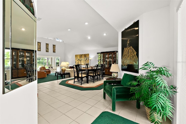 7 Jasmine Run, Ormond Beach, FL 32174 - building lobby featuring high vaulted ceiling and recessed lighting