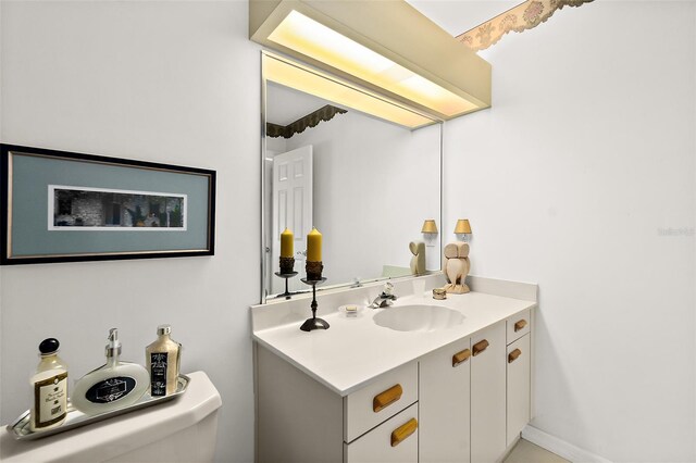 7 Jasmine Run, Ormond Beach, FL 32174 - bathroom featuring vanity and toilet