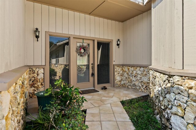7 Jasmine Run, Ormond Beach, FL 32174 - view of exterior entry with stone siding