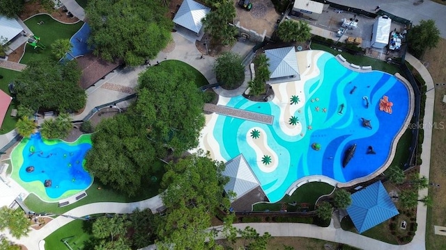 14 Fort Caroline Ln, Palm Coast, FL 32137 - view of property location featuring a pool area
