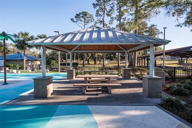 surrounding community featuring a gazebo