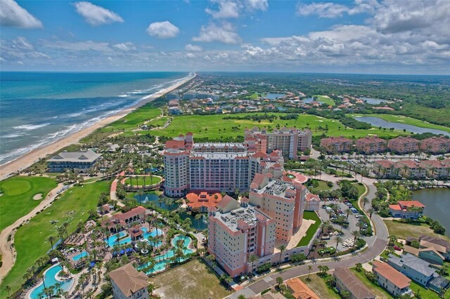 200 Ocean Crest Dr Unit 515, Palm Coast, FL 32137 - aerial view of property and surrounding area featuring a large body of water