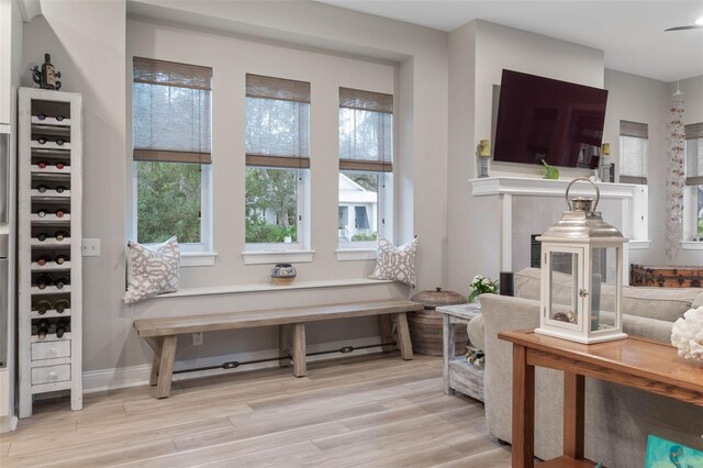 35 Smiling Fish Ln, Palm Coast, FL 32137 - living room with wood finished floors