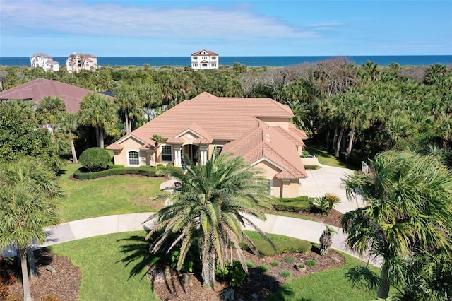 67 Island Estates Pkwy, Palm Coast, FL 32137 - aerial view of property and surrounding area featuring a nearby body of water