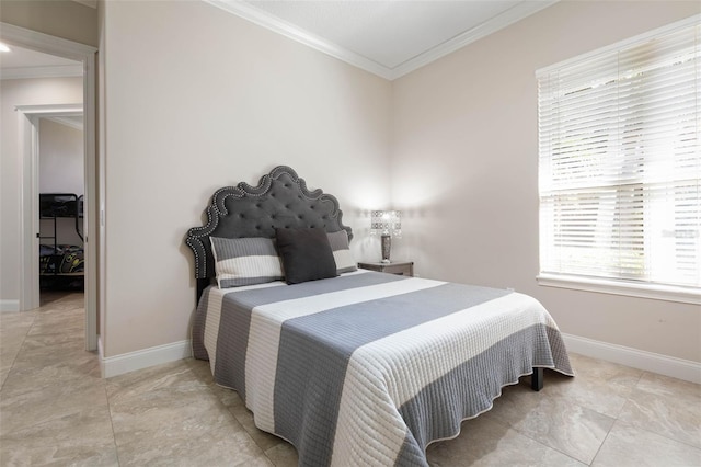 67 Island Estates Pkwy, Palm Coast, FL 32137 - bedroom with crown molding and baseboards