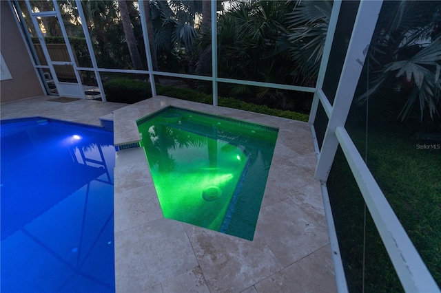 67 Island Estates Pkwy, Palm Coast, FL 32137 - swimming pool with a lanai and a patio