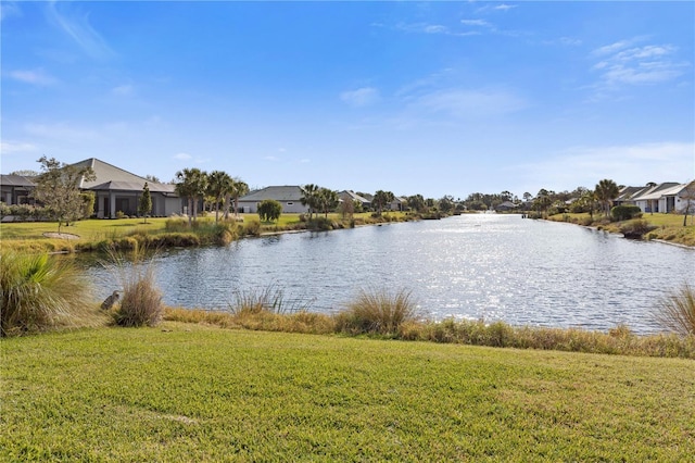 property view of water