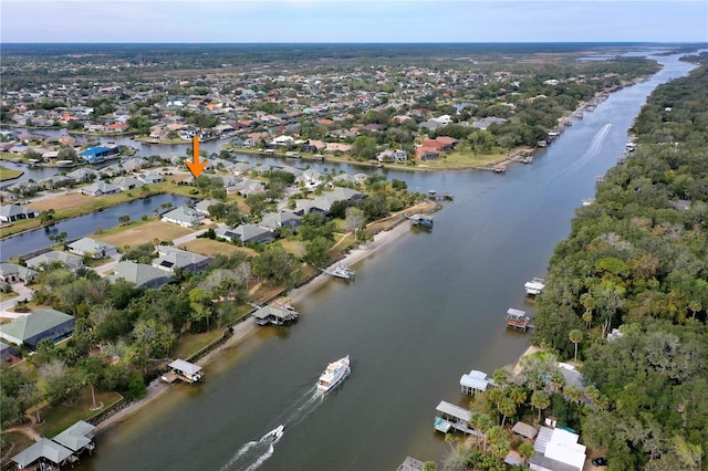 88 Longview Way N, Palm Coast, FL 32137 - aerial overview of property's location featuring a nearby body of water and nearby suburban area