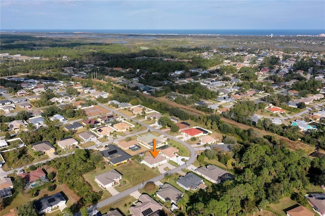 54 Fieldstone Ln, Palm Coast, FL 32137 - aerial view of property's location featuring nearby suburban area