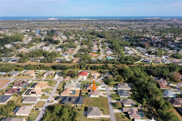 54 Fieldstone Ln, Palm Coast, FL 32137 - aerial overview of property's location featuring nearby suburban area
