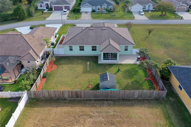 54 Fieldstone Ln, Palm Coast, FL 32137 - aerial perspective of suburban area