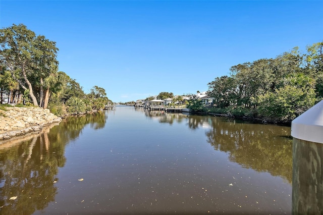 property view of water