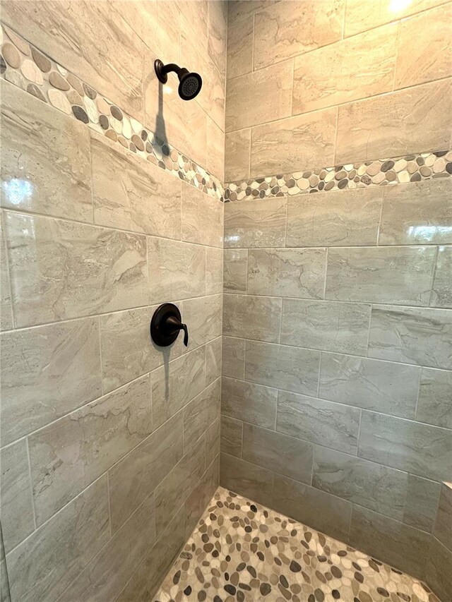 6 Lake Pl, Palm Coast, FL 32137 - bathroom with a tile shower