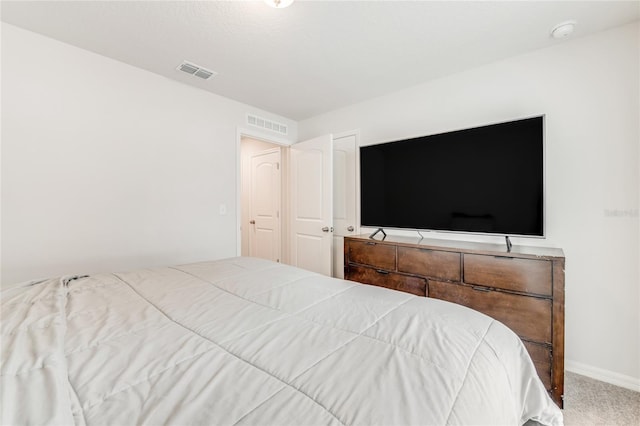 bedroom featuring carpet flooring