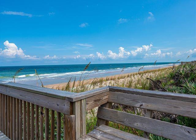 property view of water featuring a beach view