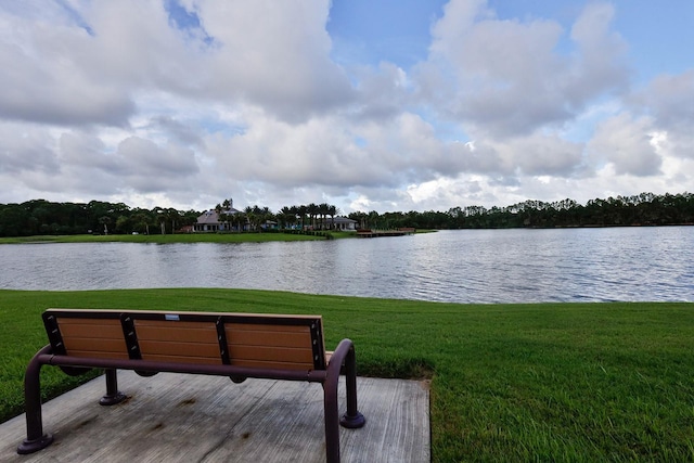 property view of water