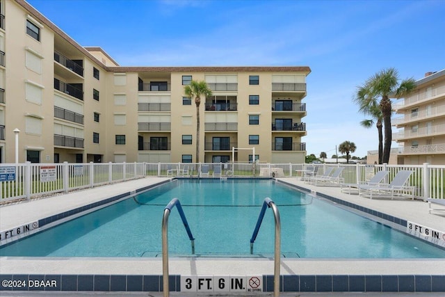 view of pool