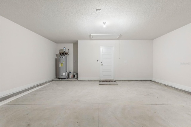 10 Zinc Pl, Palm Coast, FL 32164 - garage with electric water heater and baseboards