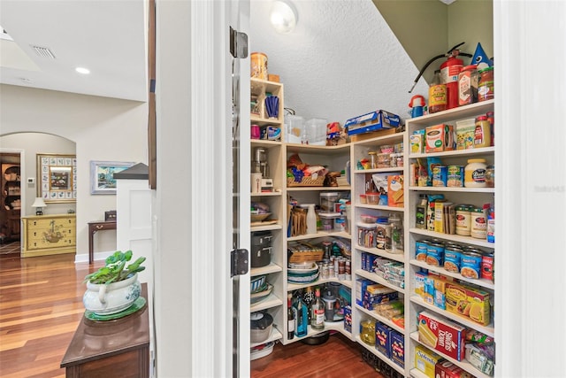 view of pantry