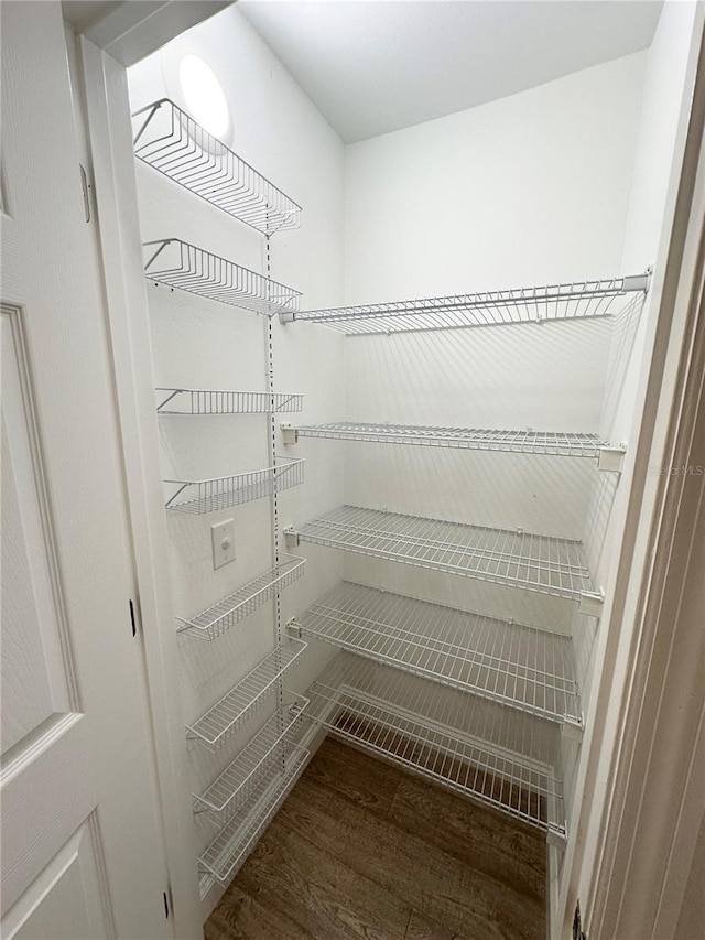 view of pantry