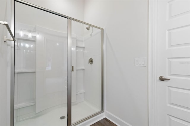 25 Port Echo Ln, Palm Coast, FL 32164 - full bathroom featuring a shower stall and baseboards