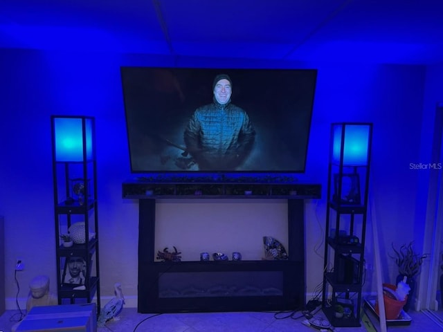 view of home theater