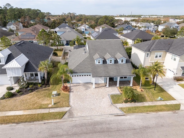 bird's eye view featuring a residential view