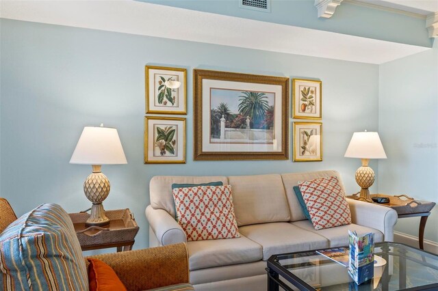 view of living room