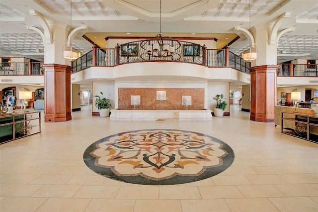 view of building lobby