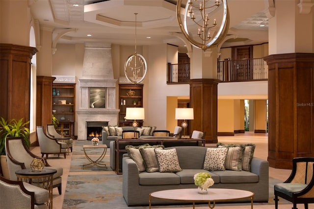 view of community lobby