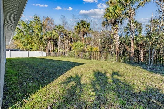 view of yard