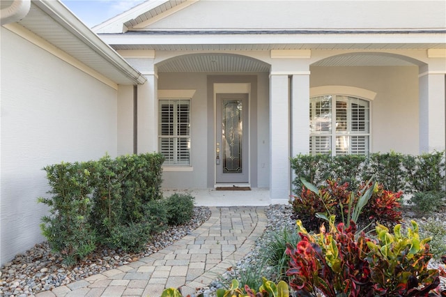 view of property entrance