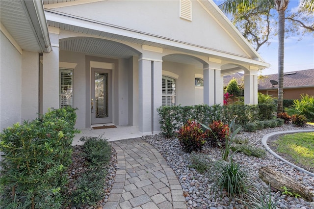 view of property entrance