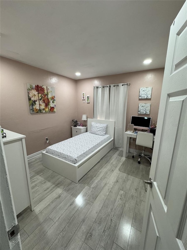 3565 NW 81st Ter, Miami, FL 33147 - bedroom featuring recessed lighting and light wood-style floors