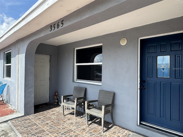 3565 NW 81st Ter, Miami, FL 33147 - entrance to property with stucco siding