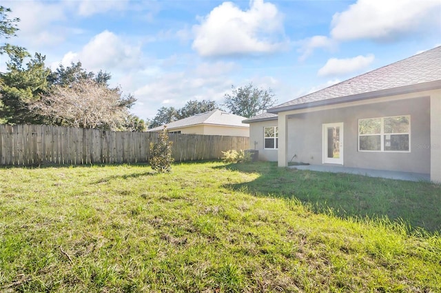 view of yard