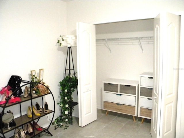 view of closet