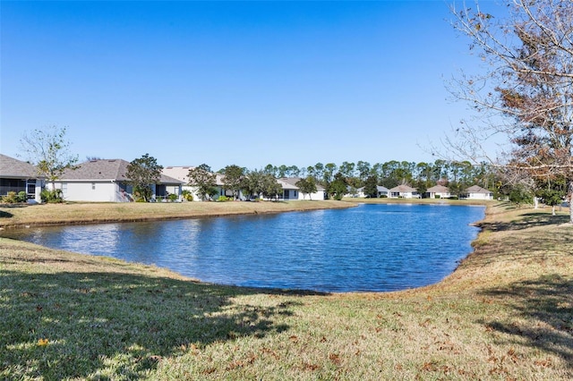 property view of water