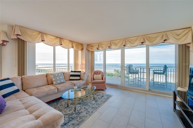 view of living room