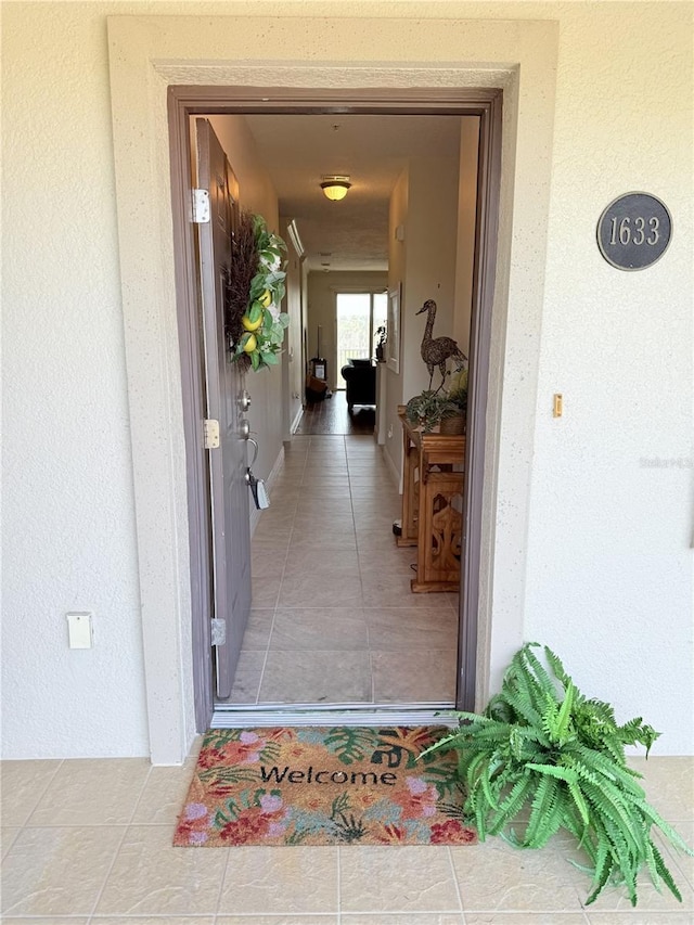 75 Riverview Bnd S Unit 1633, Palm Coast, FL 32137 - property entrance with stucco siding